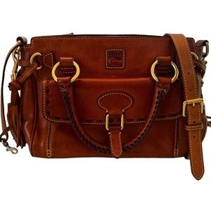 Vintage Dooney and Bourke Crossbody Brown Bag